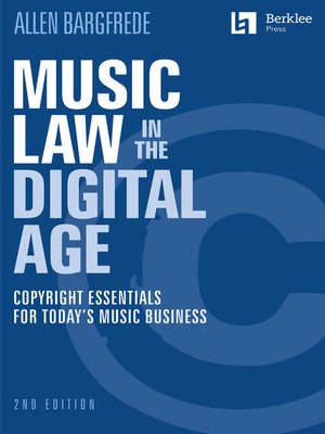 cover image of Music Law in the Digital Age